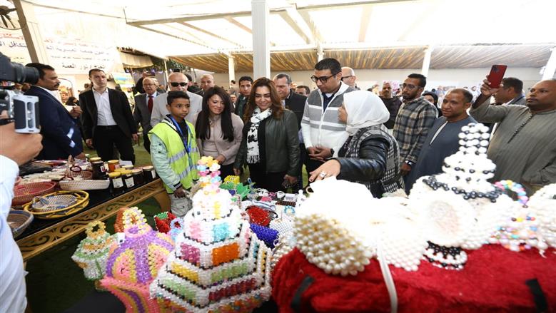 جولة وزيرتا التنمية المحلية والتخطيط