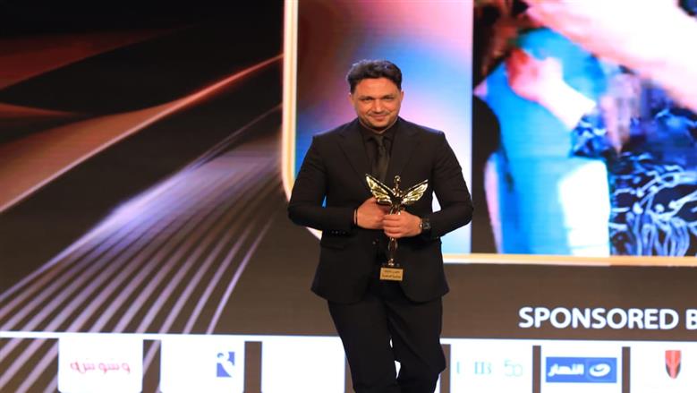 عمرو سلامة يحصد جائزة أفضل مطرب شعبي 2025 في مهرجان «وشوشة للأفضل»