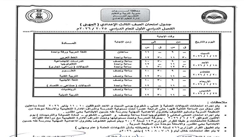 تعليم أسوان
