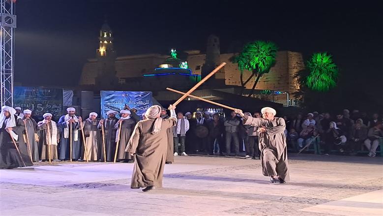 على أنغام الربابة.. عروض التحطيب تعزز  الهوية الثقافية للأقصر