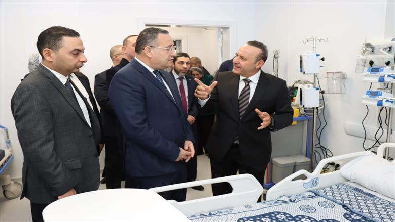 افتتاح وحدة الرعاية المركزة في مستشفى المواساة بالإسكندرية