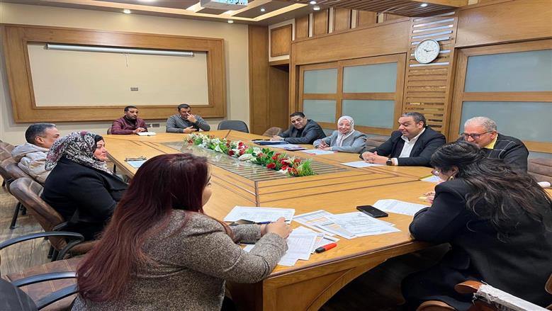 اجتماع نائب محافظ القاهرة 