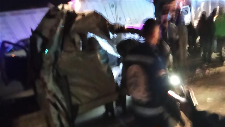حادث انقلاب سيارة ميكروباص بالبحيرة