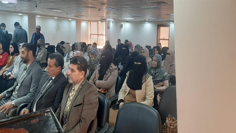 خلال فعاليات الدورة التدريبية الاستزراع السمكى بمكتبة مصر العامة بمطروح
