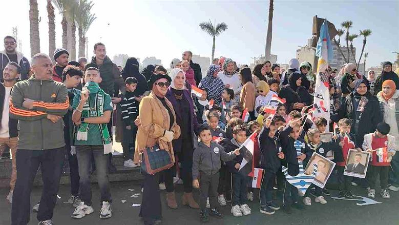 احتفالات محافظة بورسعيد بالعيد القومي