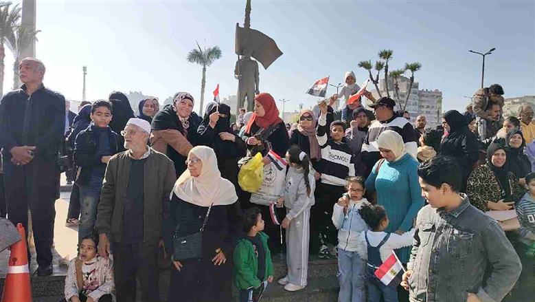 احتفالات محافظة بورسعيد بالعيد القومي
