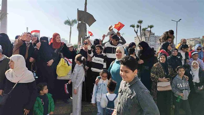 احتفالات محافظة بورسعيد بالعيد القومي