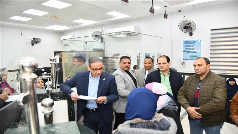 محافظ الفيوم يتفقد المركز التكنولوجي بمركز أبشواي للتأكد من انتظام العمل