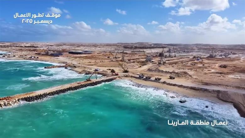 طلعت مصطفى : تقدم أعمال البناء والإنشاءات بمشروع