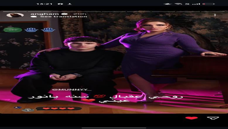 من هو عبد الرحمن نجل أنغام؟ جنسيته ودراسته وظهوره الأول مع والدته
