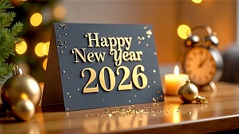رسائل وصور للاحتفال بالعام الجديد 2026
