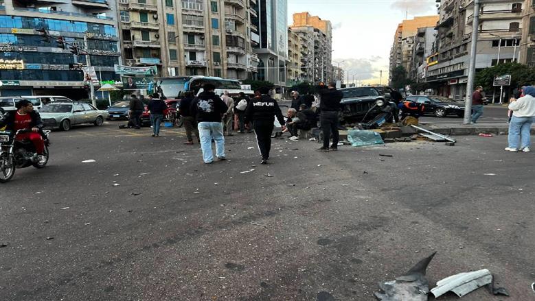 حادث الابراهيمية في الإسكندرية 