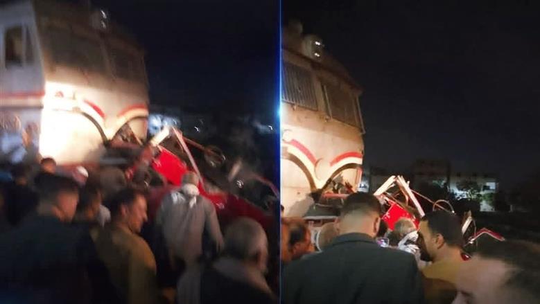 حادث دهس ميكروباص بالمنوفية