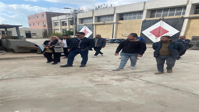 جولة رئيس شركة مياه الشرب والصرف بالقليوبية 