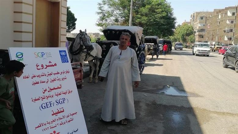 ثروة من المخلفات.. مشروع بالأقصر يحول مخلفات الخيول إلى سماد زراعي امن
