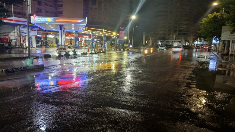 أمطار الإسكندرية اليوم