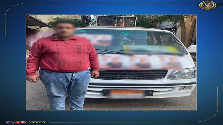 ضبط سائق تجول بميكروباص بمحيط لجنة انتخابية للترويج لأحد المرشحين في البحيرة