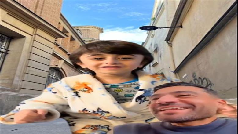 ظهور طريف للطفل يوسف مع إسلام فوزي.. والأخير يعلق: أنت أكيد Ai مش حقيقي