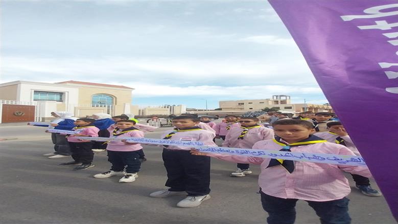 خلال مشاركة وفد الأزهر في احتفالات اليوم العالمي لذوي الهمم وايقاد شعلة أولمبياد المحافظات الحدودية مع محافظ مطروح