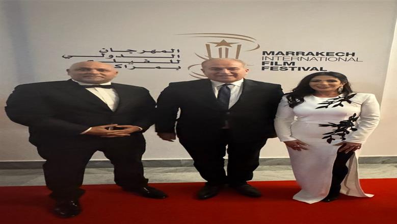 سفير مصر في المغرب يحضر عرض فيلم الست بمهرجان مراكش السينمائي