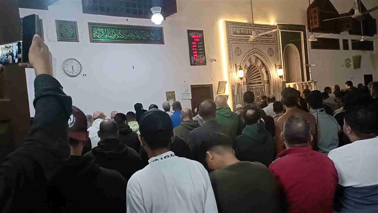 جنازة اللاعب يوسف محمد 