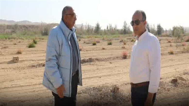 نائب محافظ المنيا ورئيس مياه الشرب يتفقدان بحيرات الأكسدة بالمنطقة الصناعية