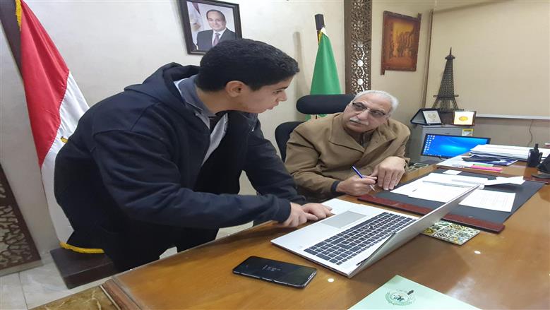منصة جديدة للاختبارات الإلكترونية بالقليوبية