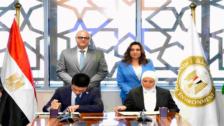 توقيع مذكرة تفاهم بين القليوبية وشركة الآلات الصينية لدراسة إنشاء مشروع متكامل للطاقة