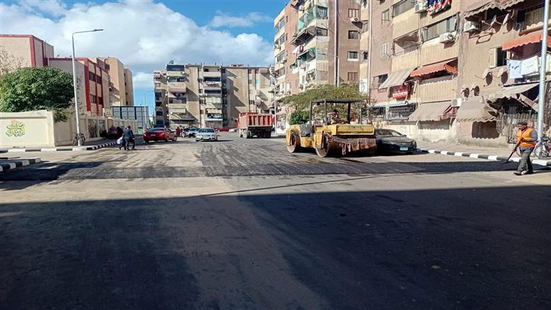 أعمال تطوير بمدينة بورفؤاد 