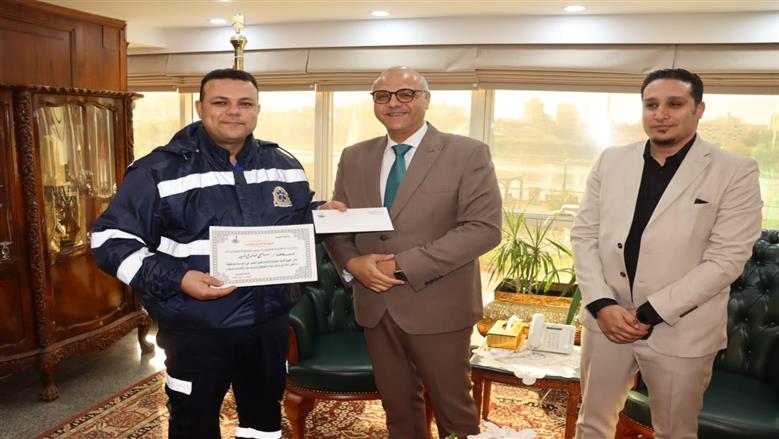 تكريم رجال إسعاف القليوبية