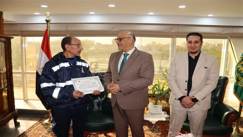 تكريم رجال إسعاف القليوبية