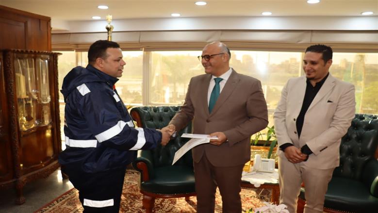 تكريم رجال إسعاف القليوبية