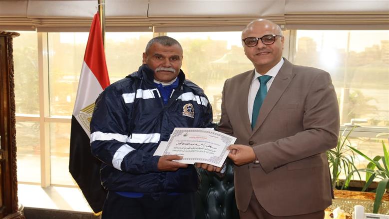 تكريم رجال إسعاف القليوبية
