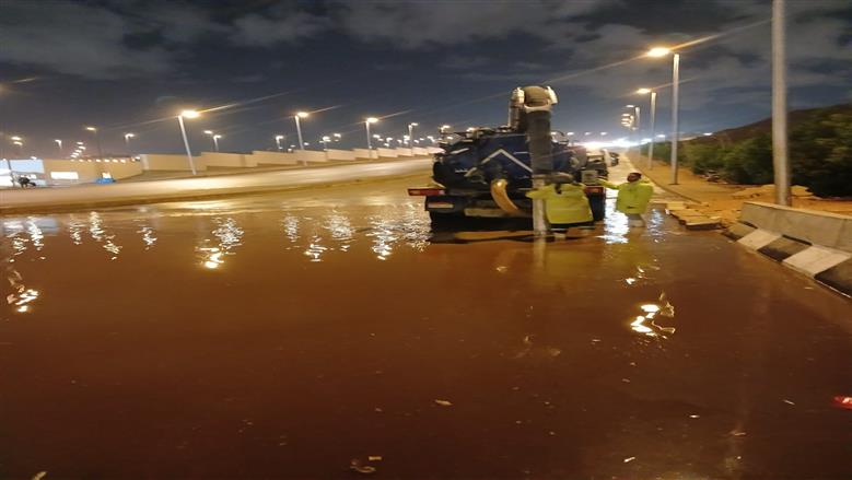 التعامل مع مياه الأمطار