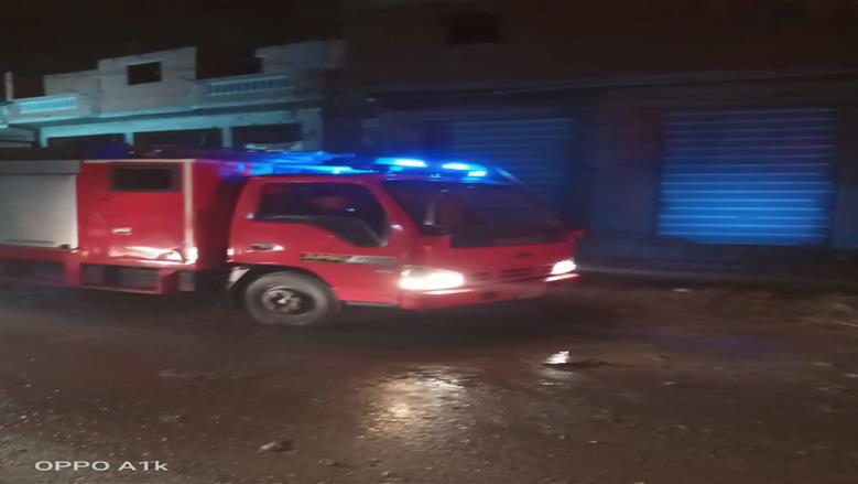 حريق في البحيرة 
