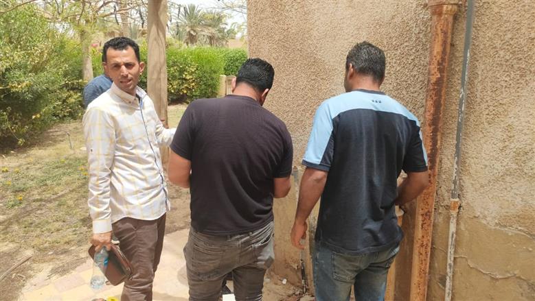 حملات لضبط مخالفات مياه الشرب