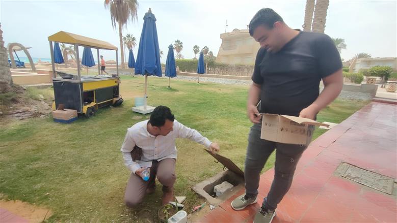 حملات لضبط مخالفات مياه الشرب