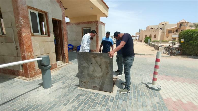 حملات لضبط مخالفات مياه الشرب