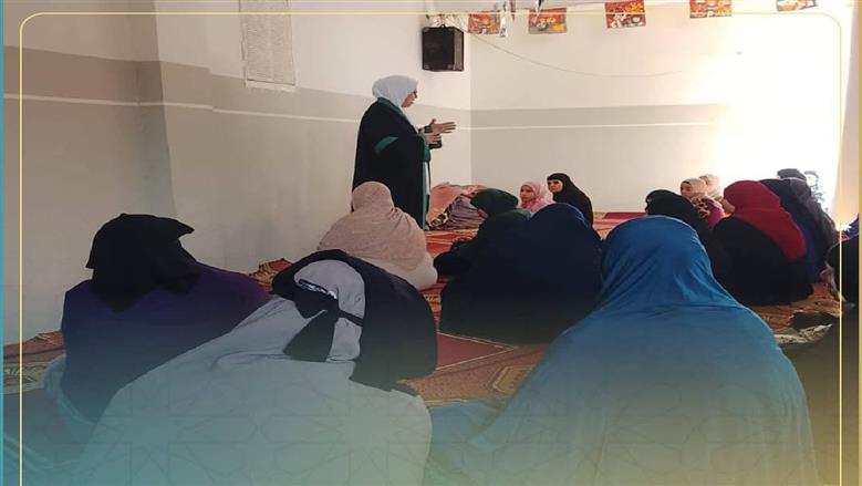واعظات أوقاف الفيوم خلال فعاليات مناهضة العنف ضد المرأة