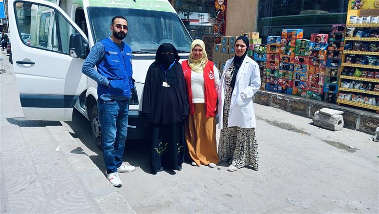 انتشار مكثف للفرق الطبية 