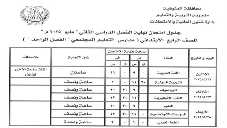المنوفية