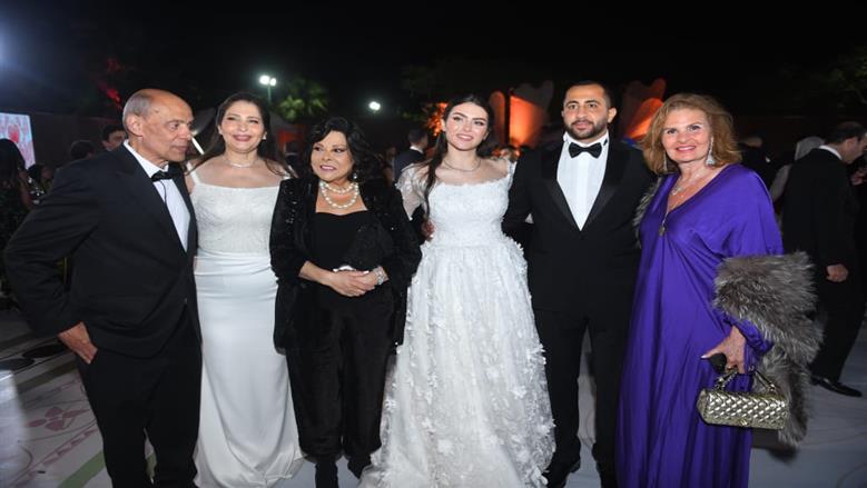 زفاف ابنة شقيق عادل امام 
