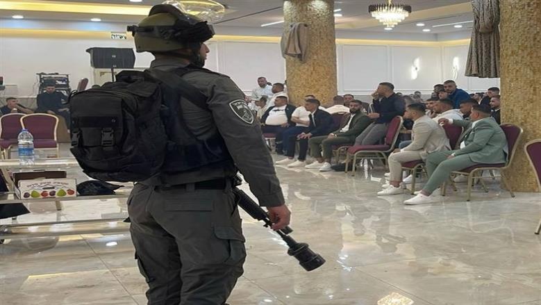 اقتحام قاعة أفراح