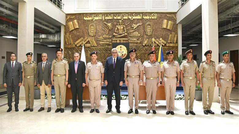 الأكاديمية العسكرية للدراسات العليا والإستراتيجية توقع بروتوكول تعاون مع المجلس الأعلى للجامعات