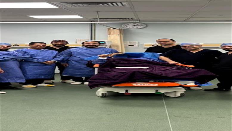عملية إنقاذ شاب في مستشفى الخانكة
