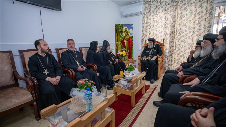 البابا تواضروس يلتقي قيادات كنيستي الروم والأرمن الأرثوذكس في رومانيا