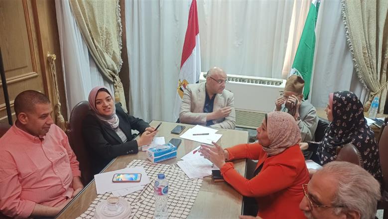 لقاء محافظ القليوبية 