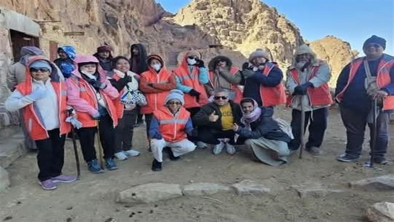 مدينة سانت كاترين تشهد إقبال سياحي كبير