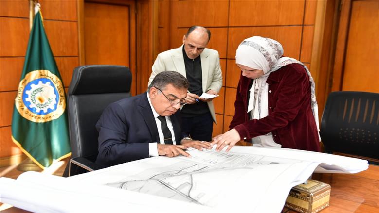 محافظ الدقهلية يعتمد الاحوزة العمرانية 