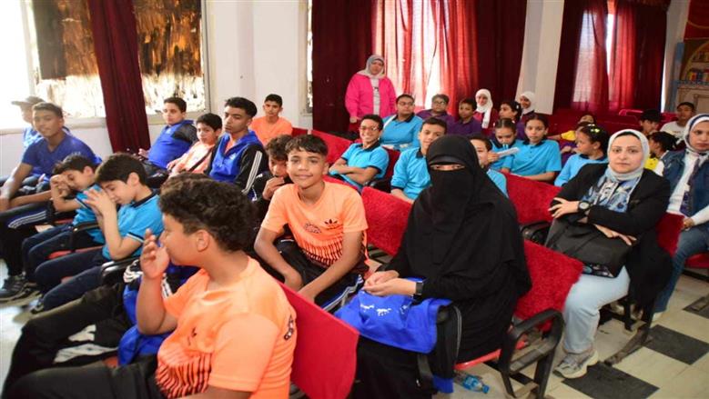  حملة «بأمان»  لحماية الطفل من مخاطر الإنترنت ببورسعيد 